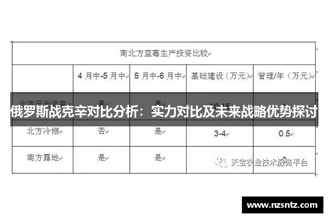 俄罗斯战克辛对比分析：实力对比及未来战略优势探讨